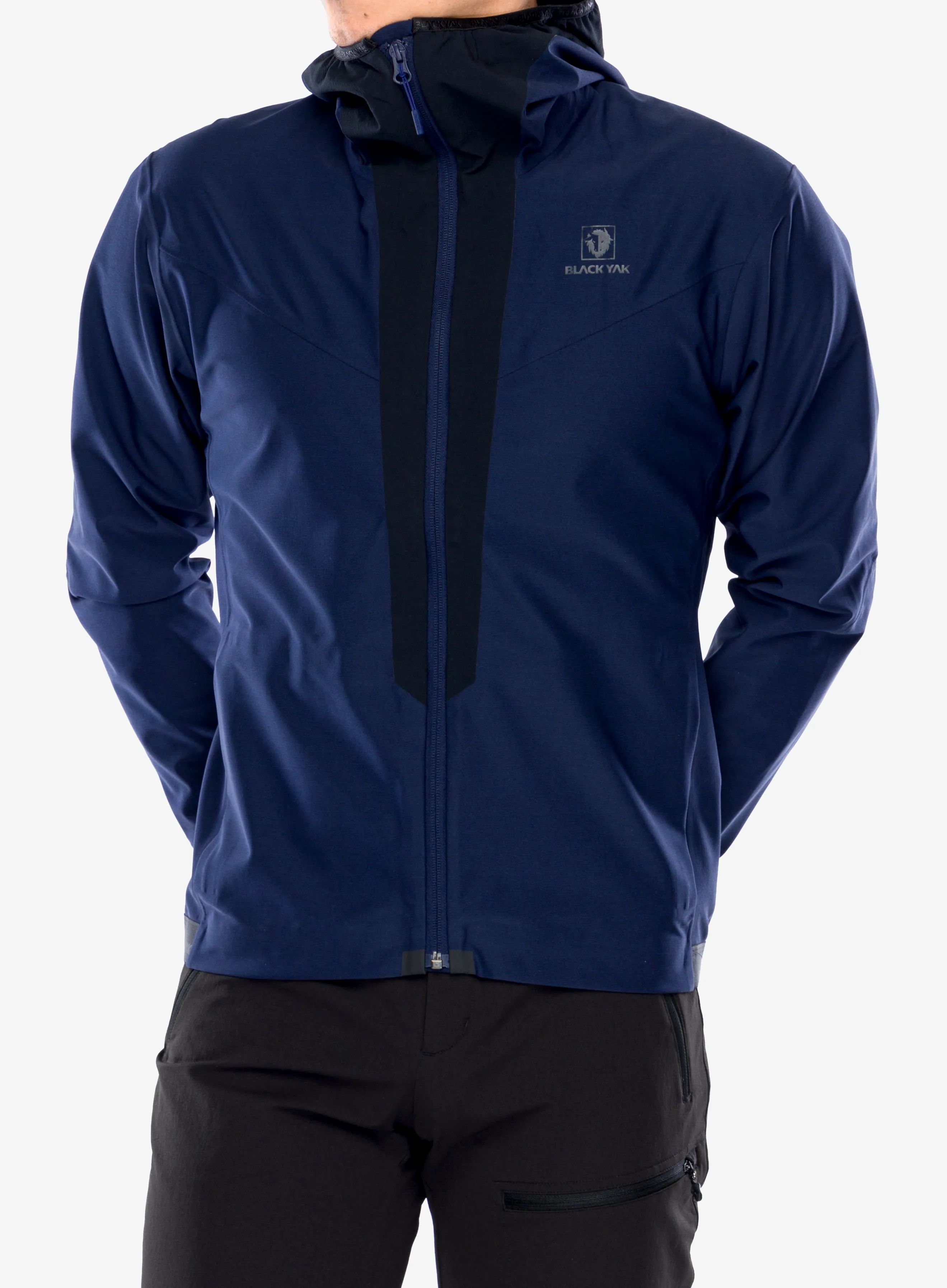 Softshellová bunda BlackYak Dangi Hoody - blue print