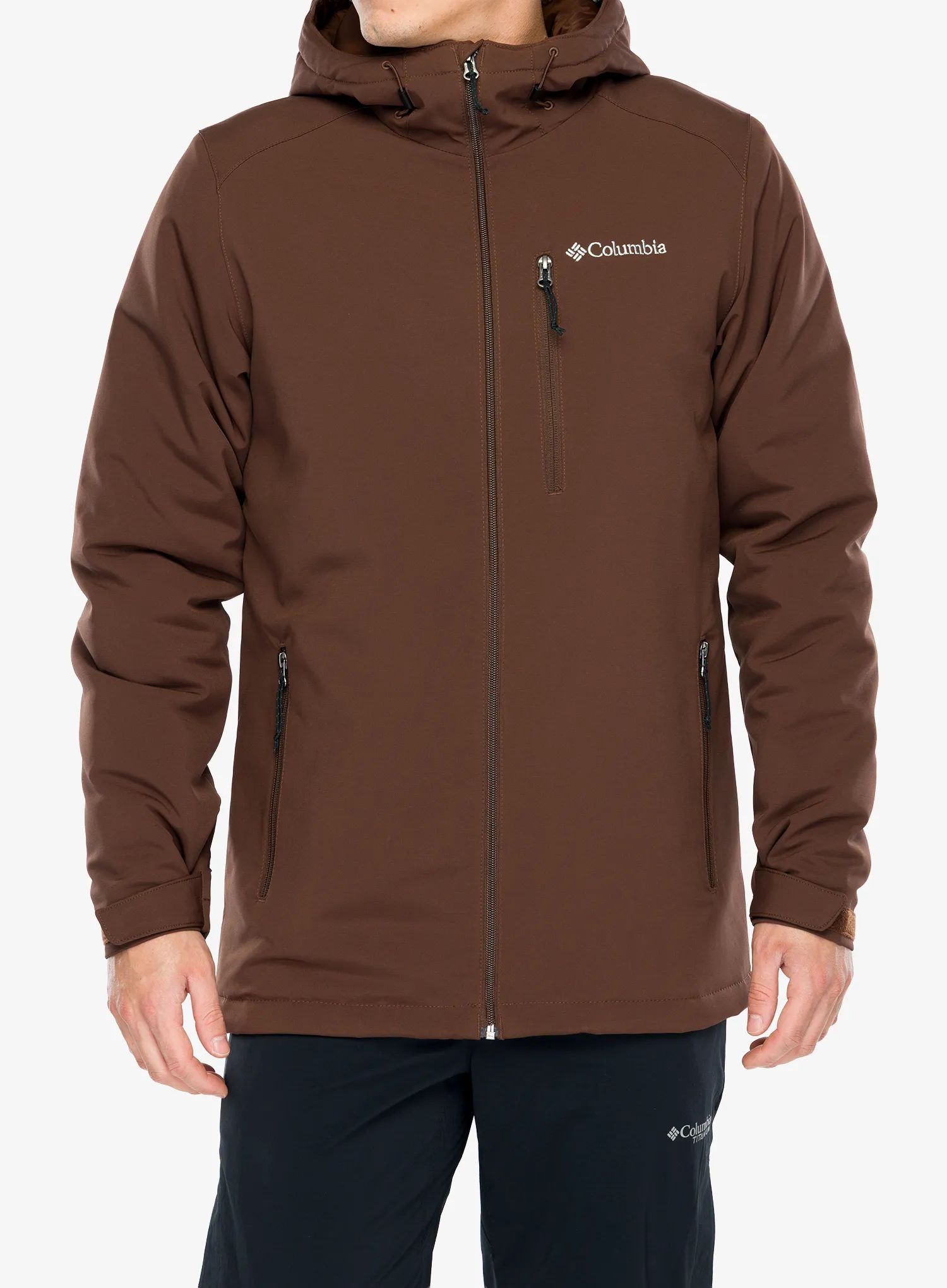Softshellová bunda Columbia Gate Racer II Softshell - tobacco