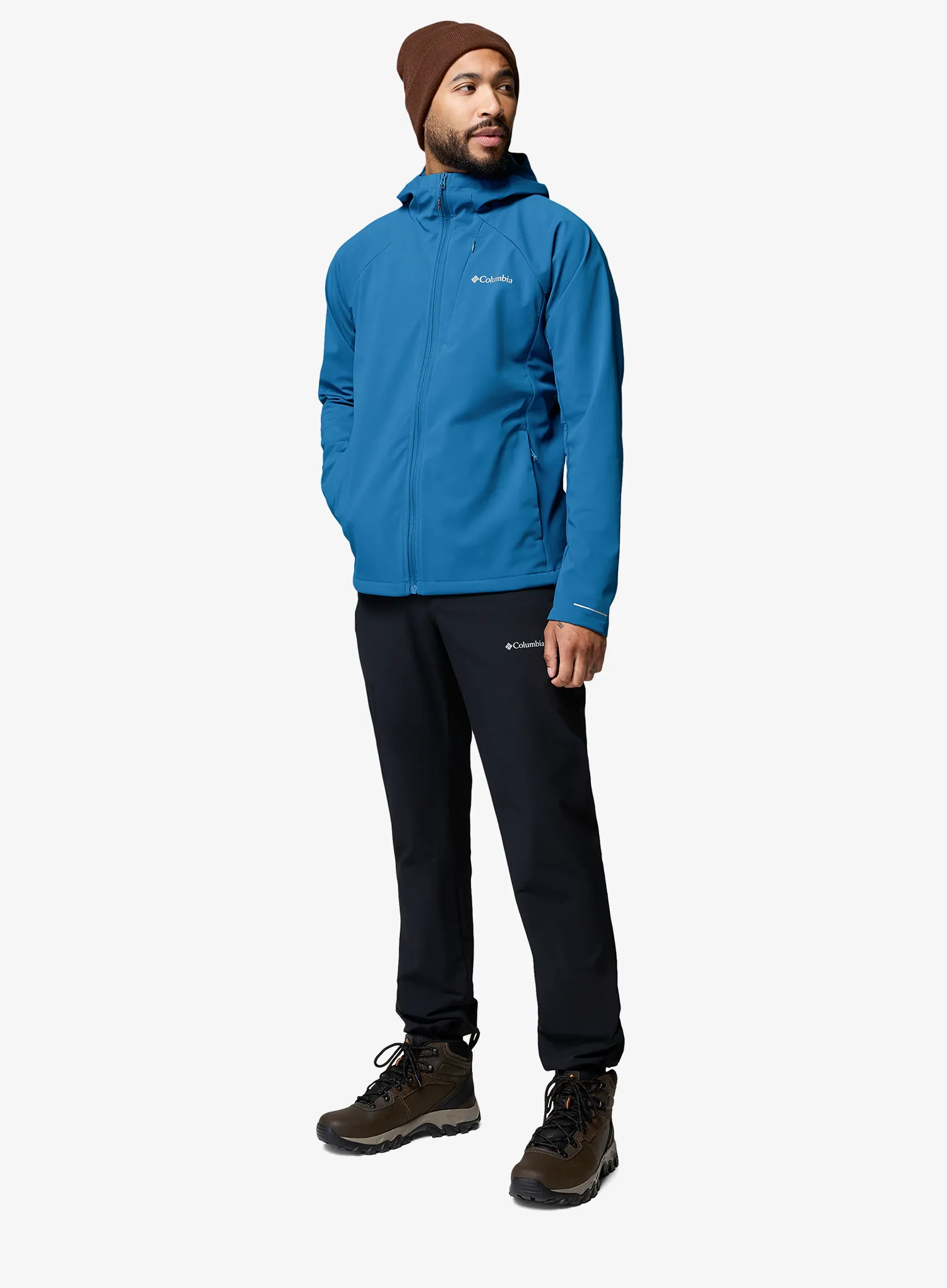 Kurtka softshell Columbia Trailborne Softshell - phoenix blue