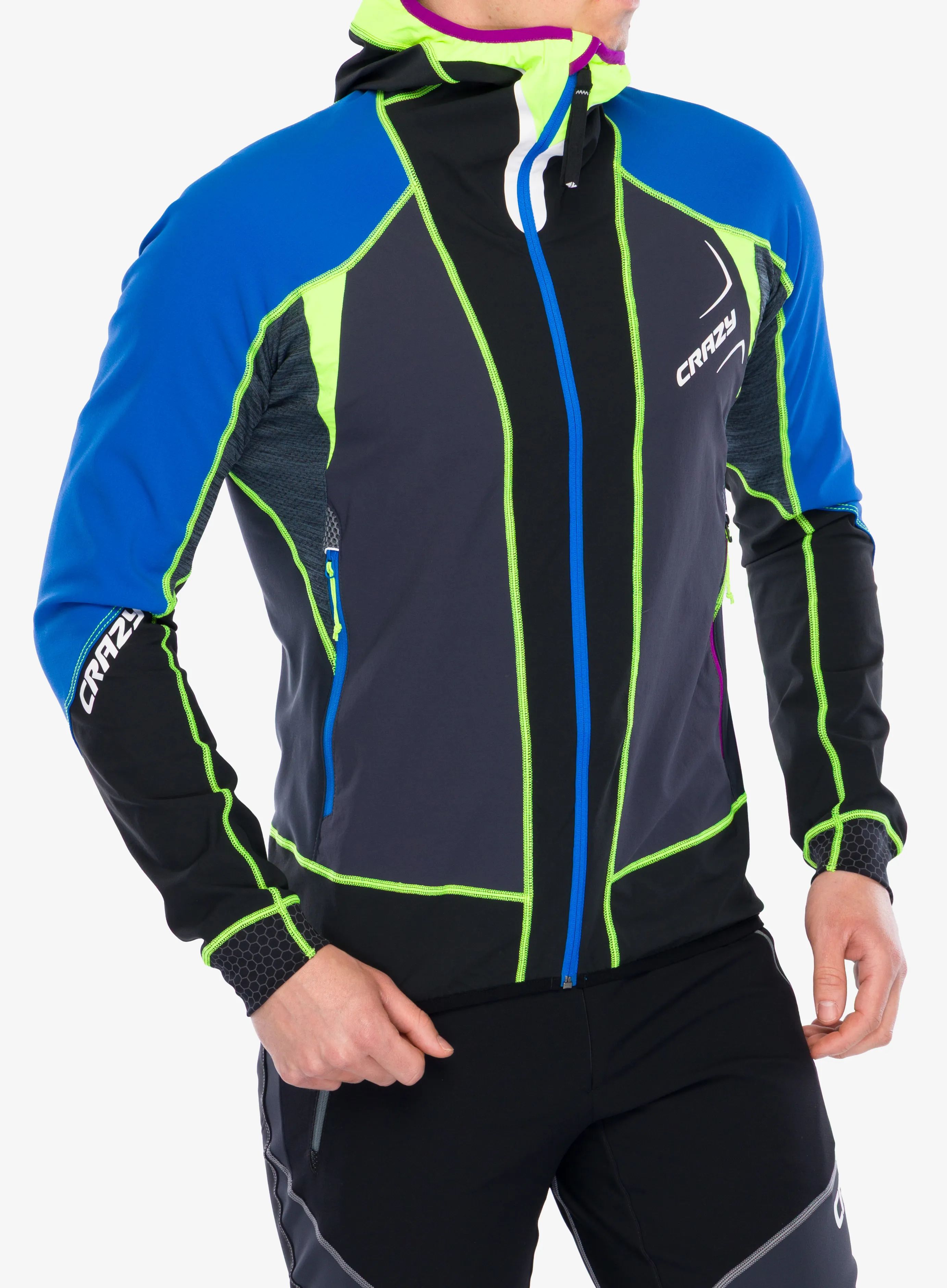 Softshellová bunda Crazy Jkt Avenger - energy