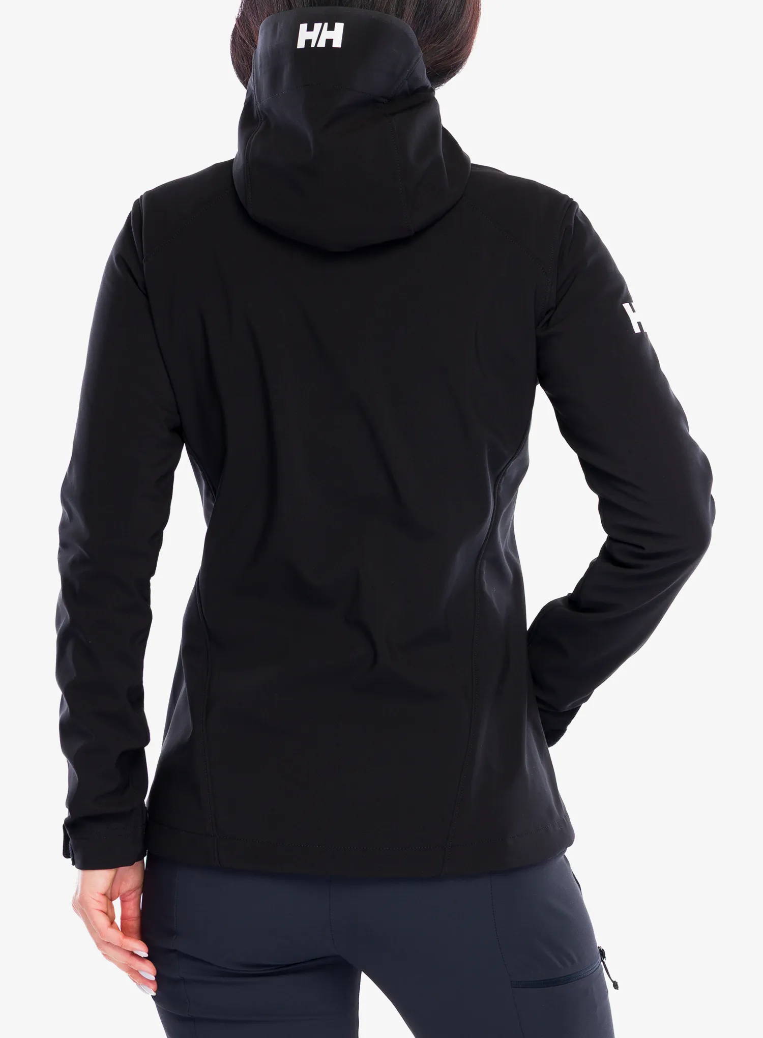 Kurtka softshell damska Helly Hansen W Paramount Hood Softshell Jkt - black