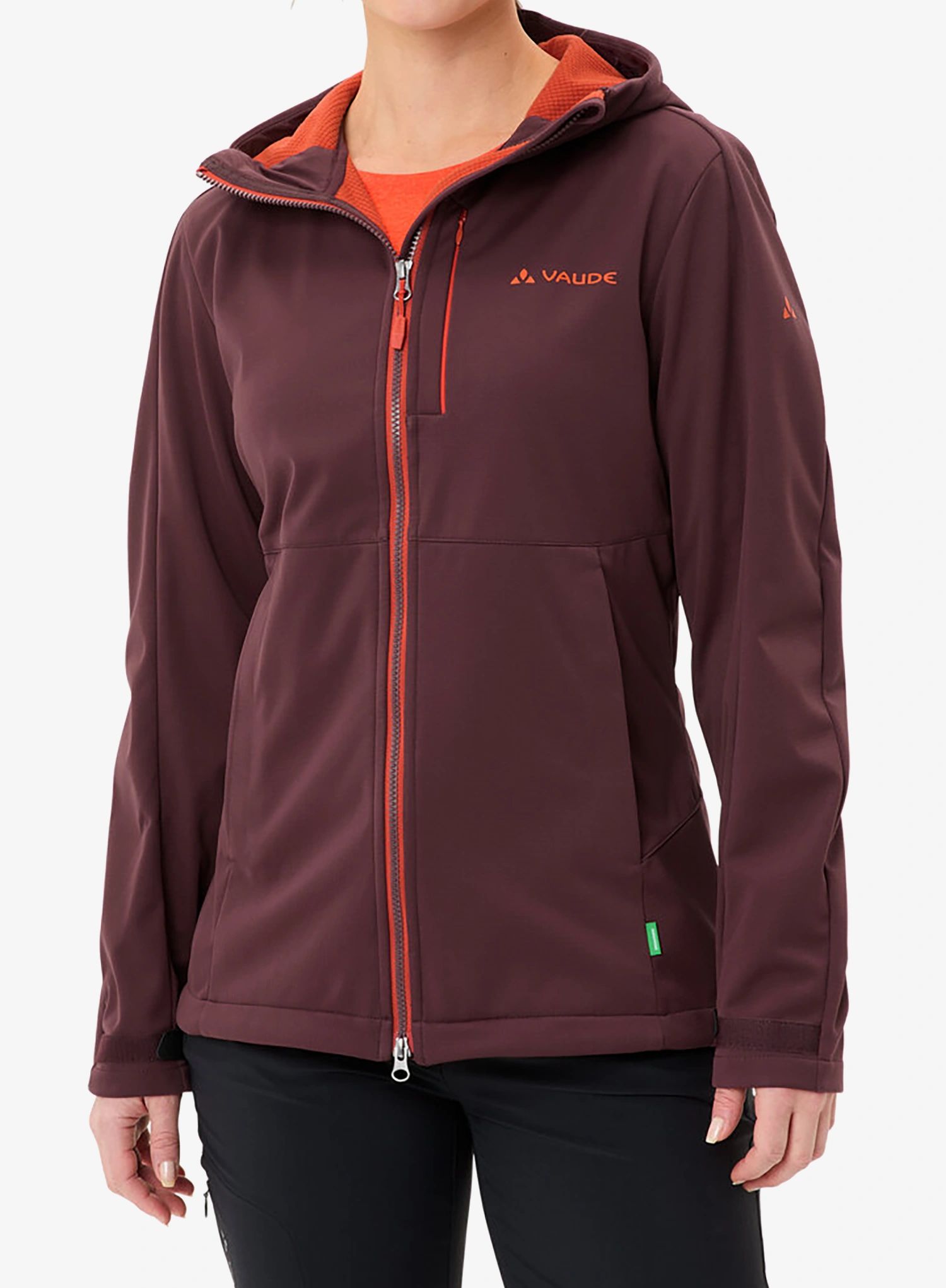 Softshellová bunda dámská Vaude All Year Elope Softshell Jacket II - dark oak