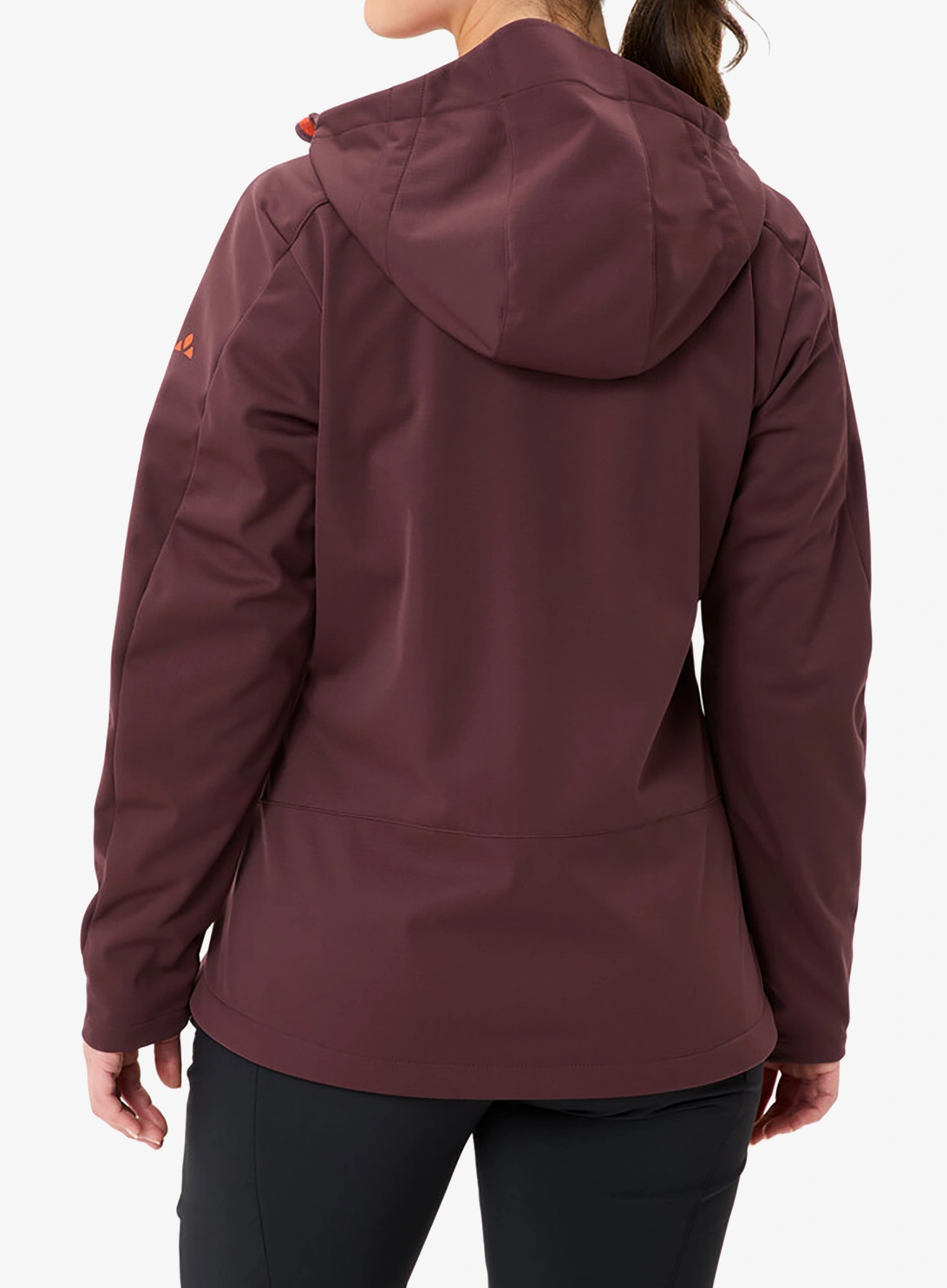 Kurtka softshell damska Vaude All Year Elope Softshell Jacket II - dark oak