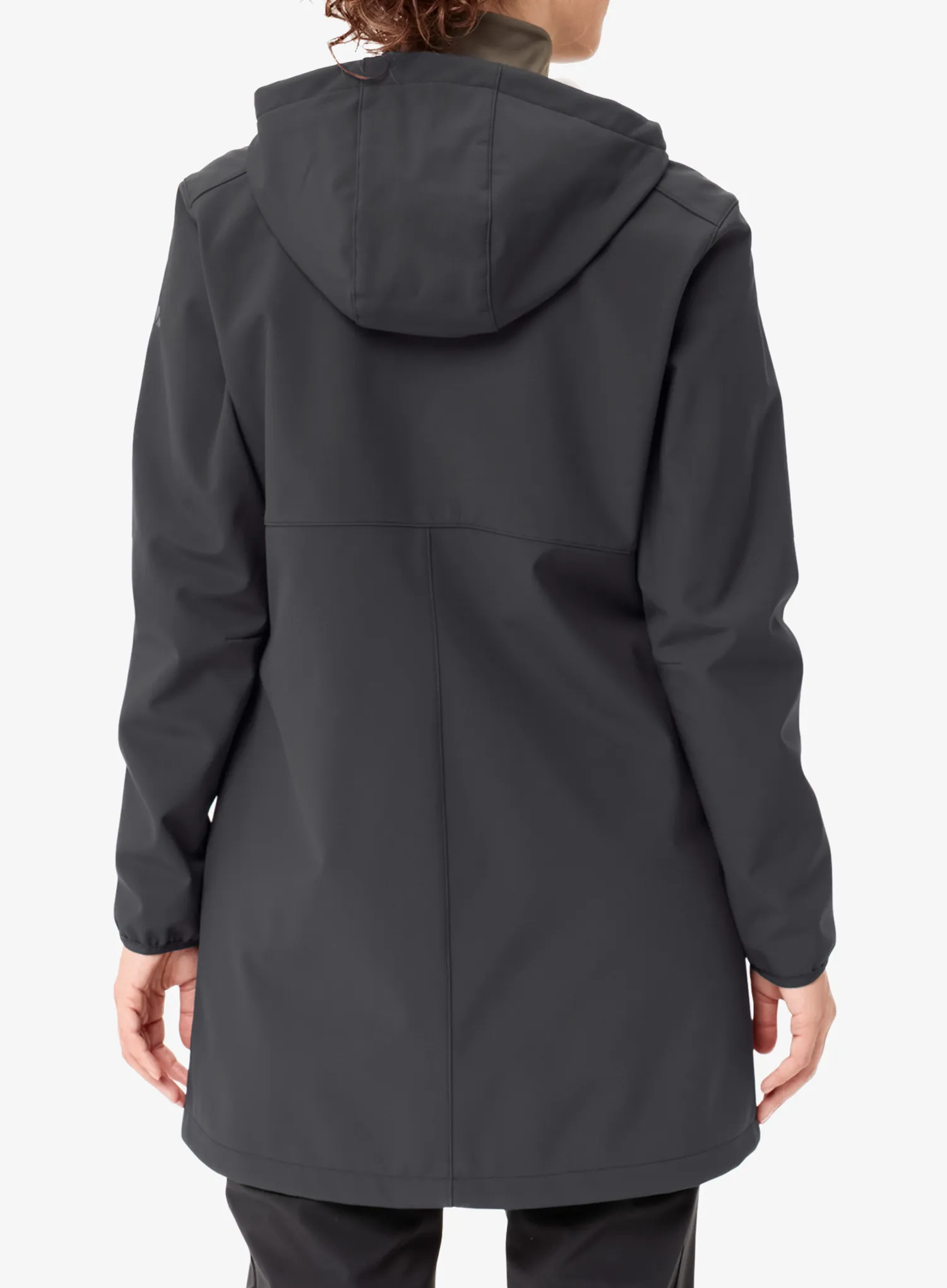 Kurtka damska Vaude Moena Softshell Parka - phantom black