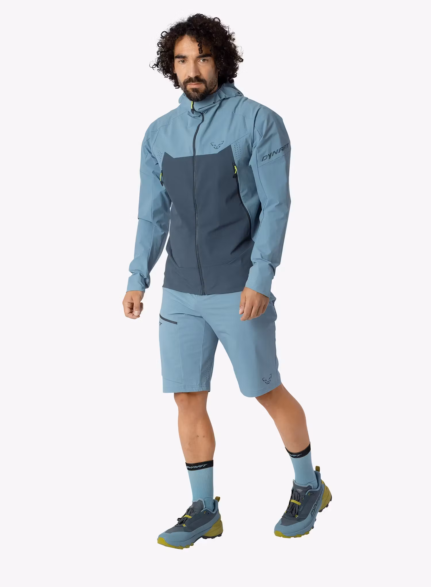Kurtka softshell Dynafit Transalper DST Jacket - smoke blue