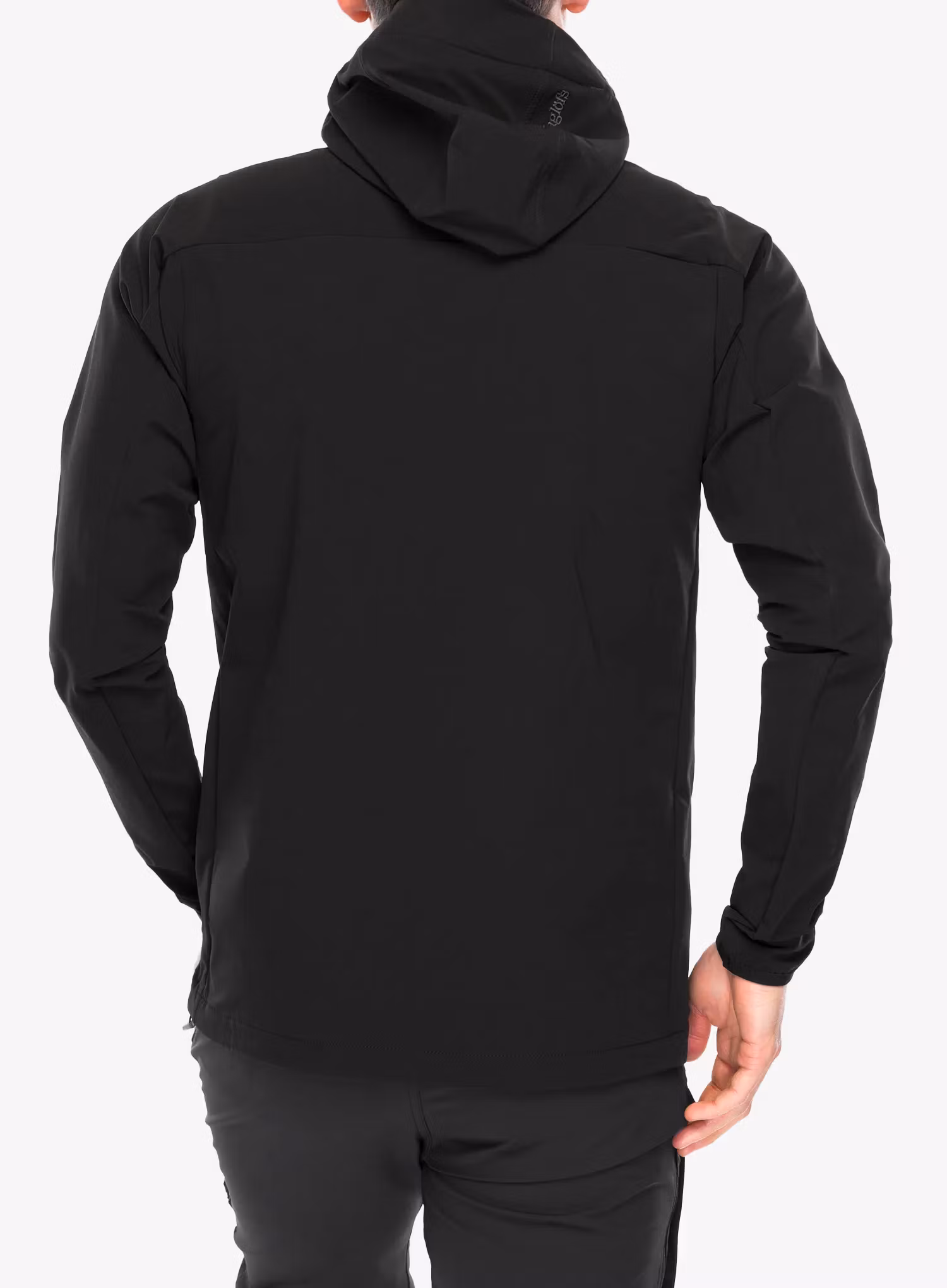 Kurtka softshell Haglofs Rosson Softshell Hood - true black