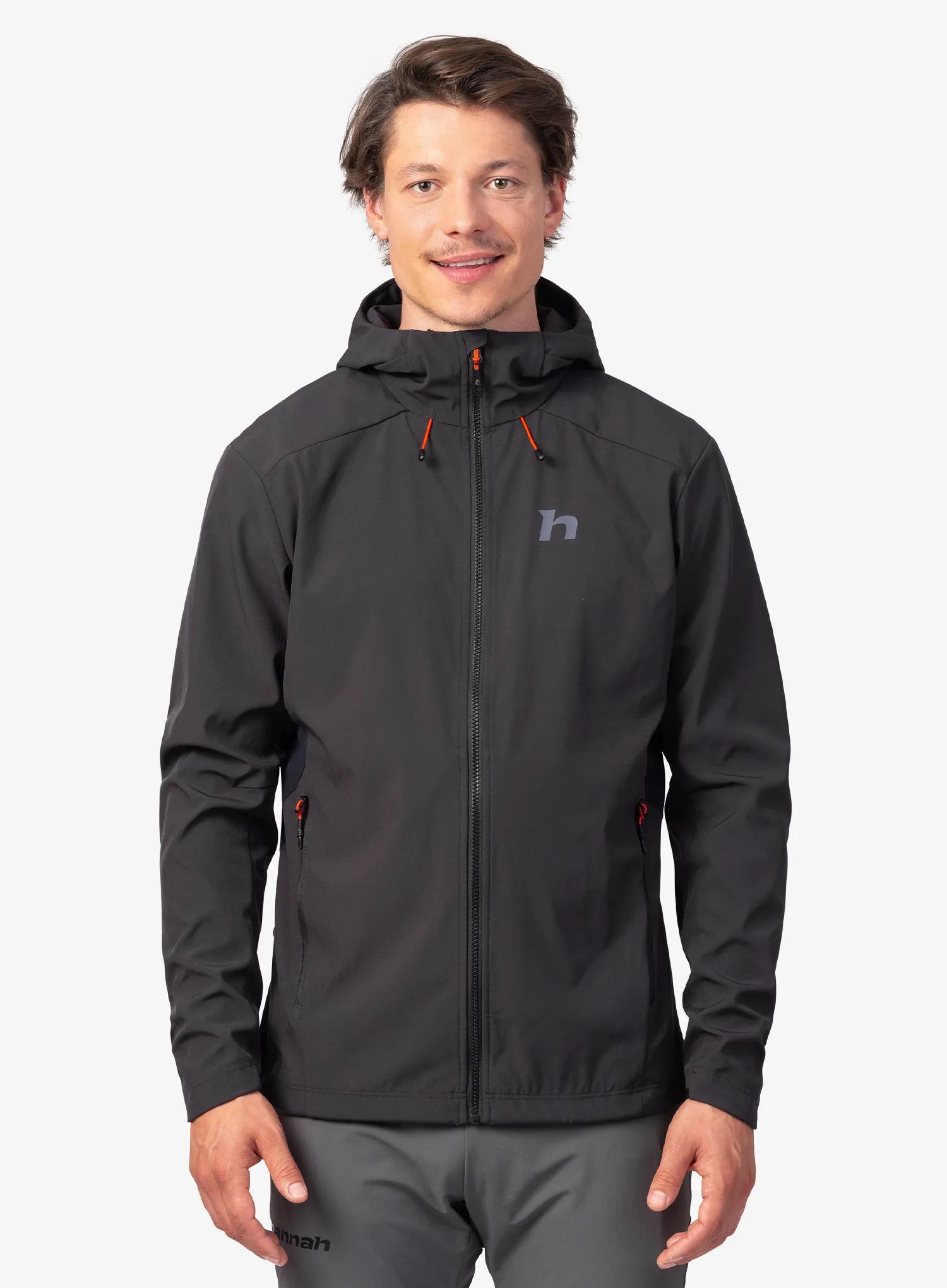 Softshellová bunda Hannah Arcan Hoody - anthracite/anthracite