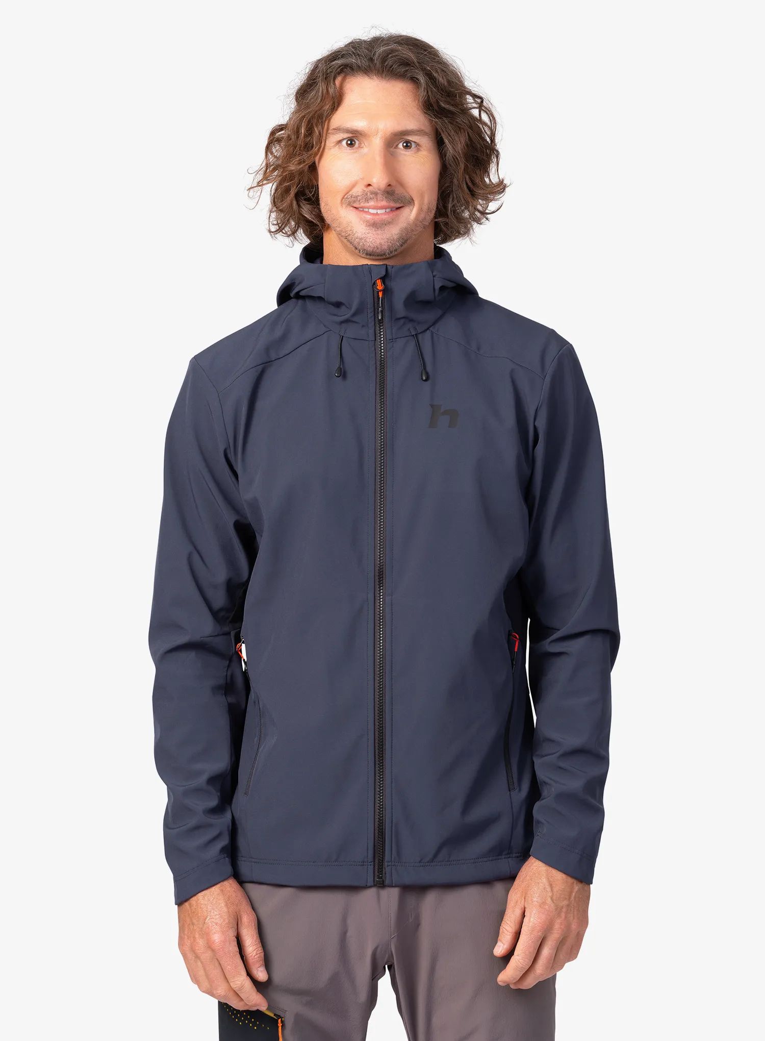 Softshellová bunda Hannah Arcan Hoody - polar night/anthracite