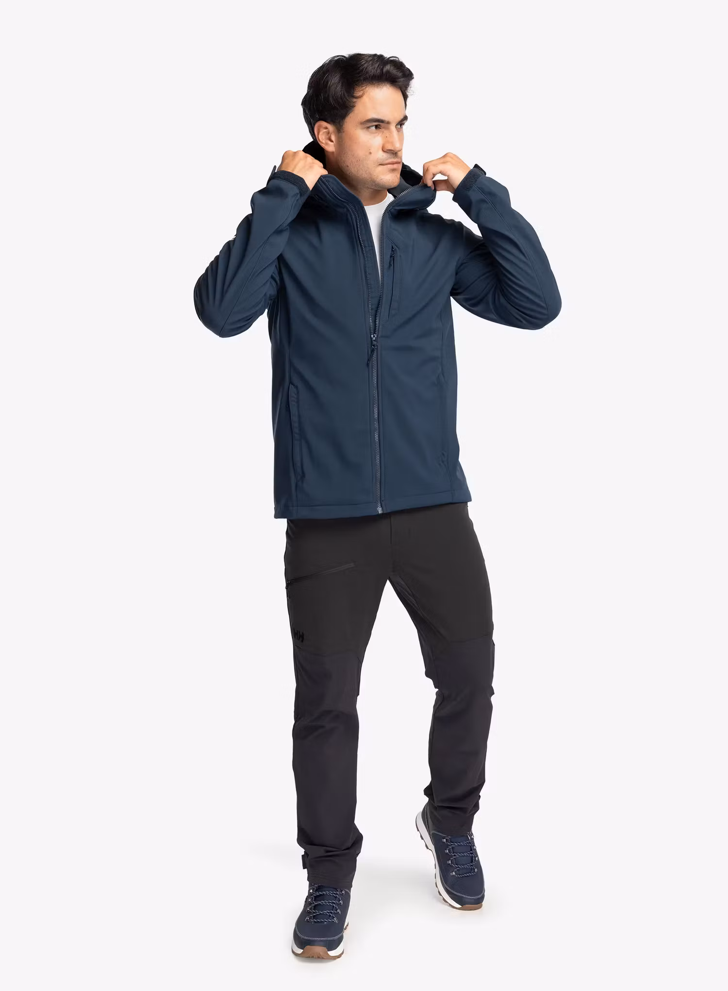 Kurtka softshell Helly Hansen Paramount Hooded Softshell Jkt - navy