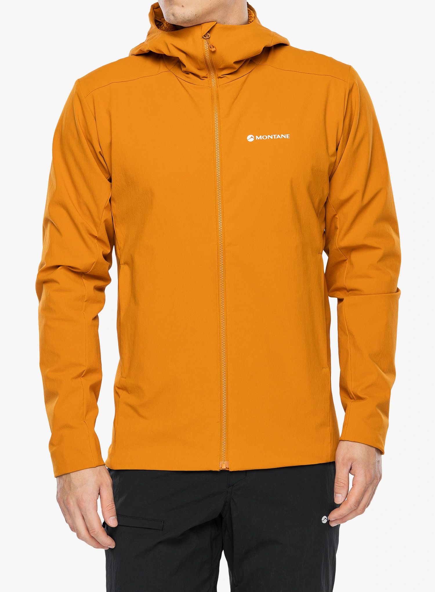 Softshellová bunda Montane Khamsin Hoodie - amber