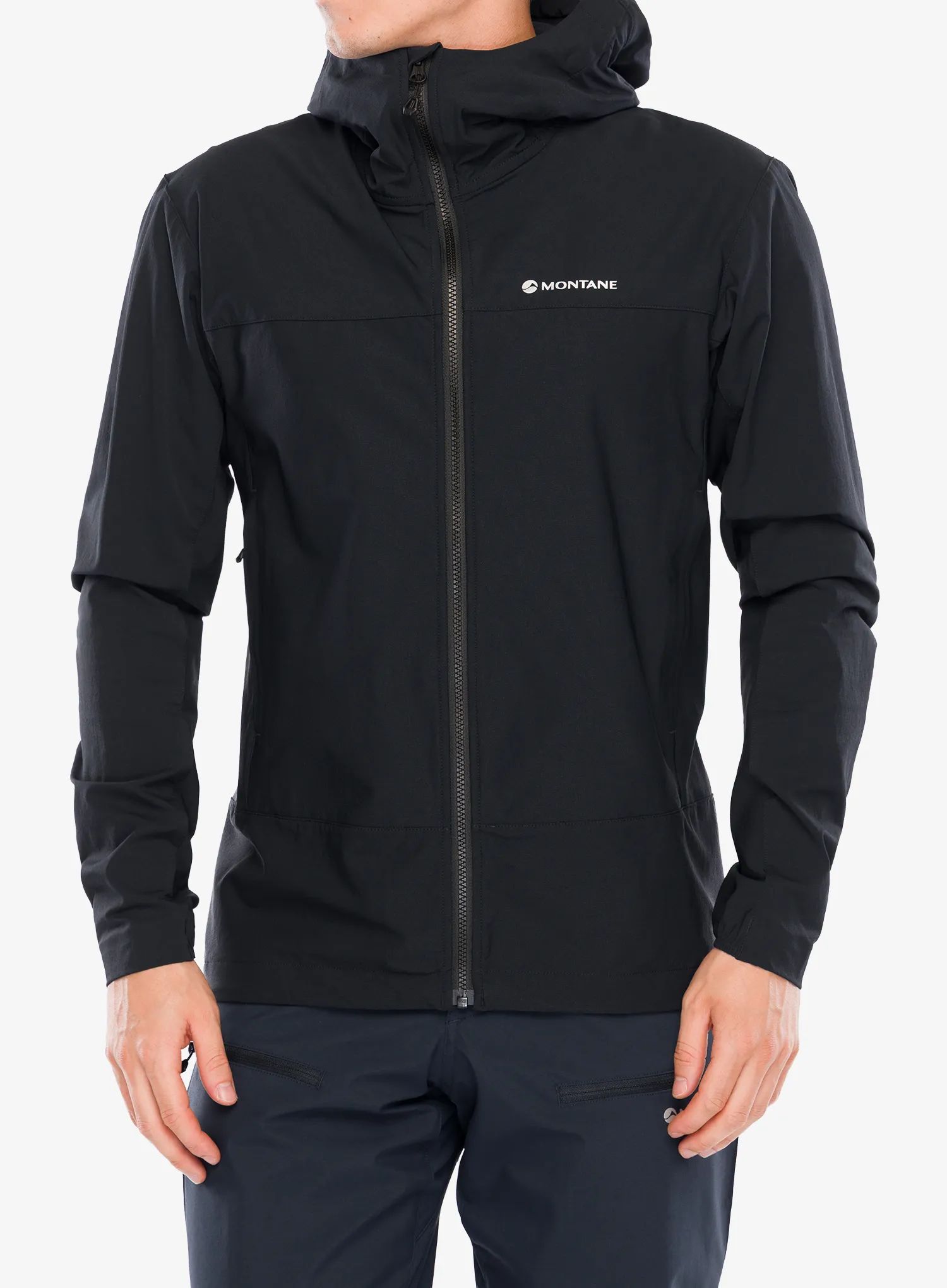 Softshellová bunda Montane Tenacity Hoodie - black