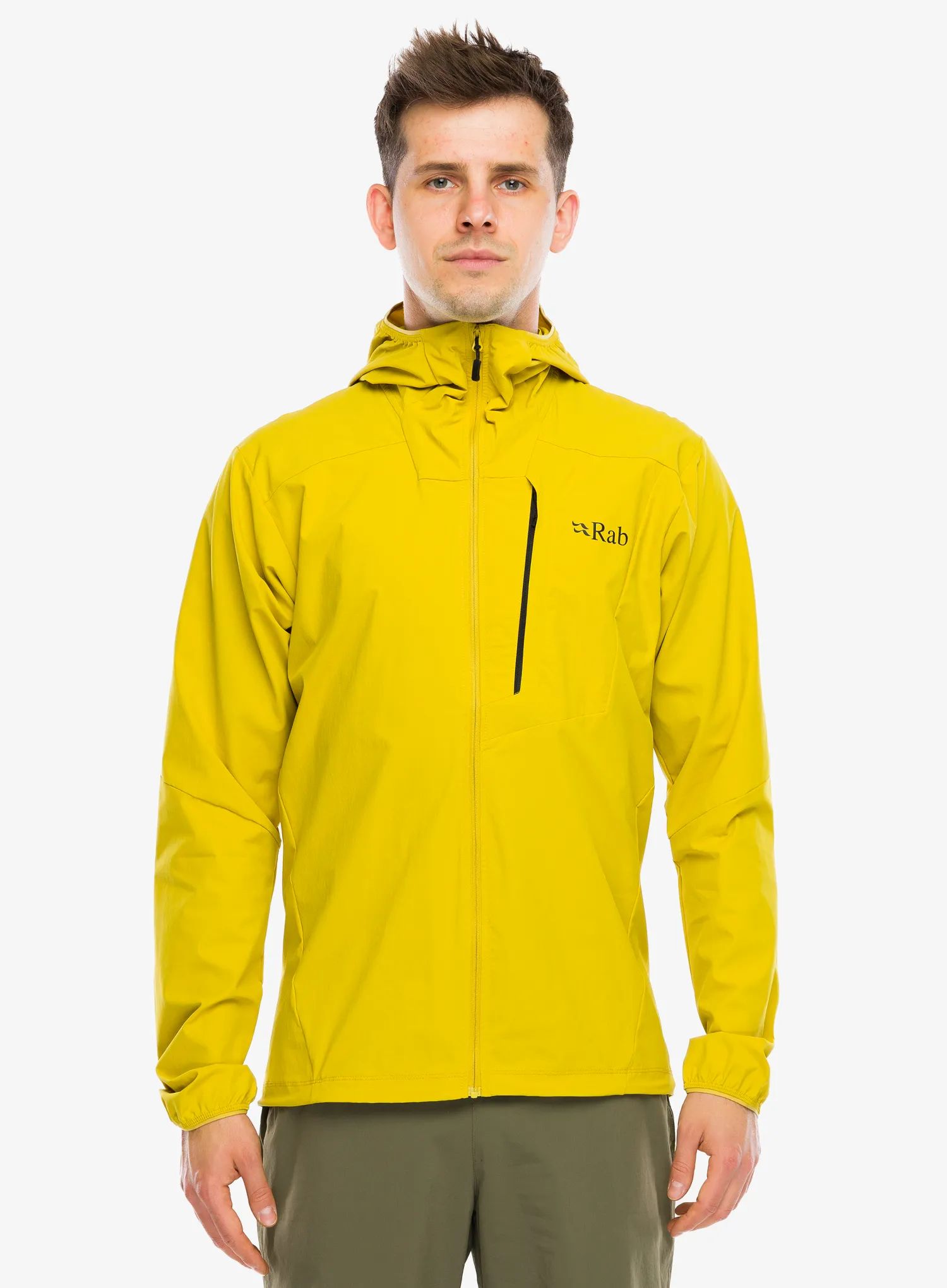 Softshellová bunda Rab Borealis Alpine Hoody - dark pollen
