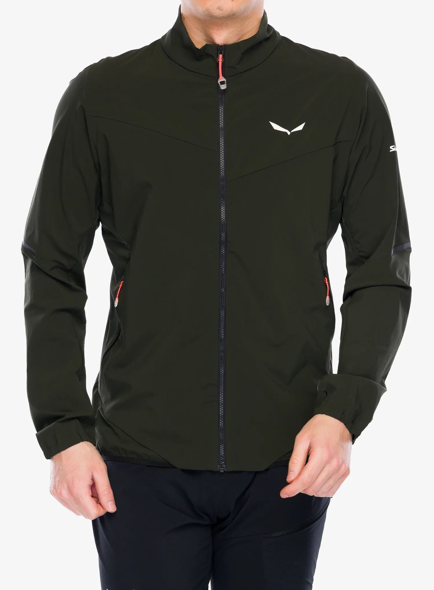 Softshellová bunda Salewa Pedroc DST Light Jacket - dark olive