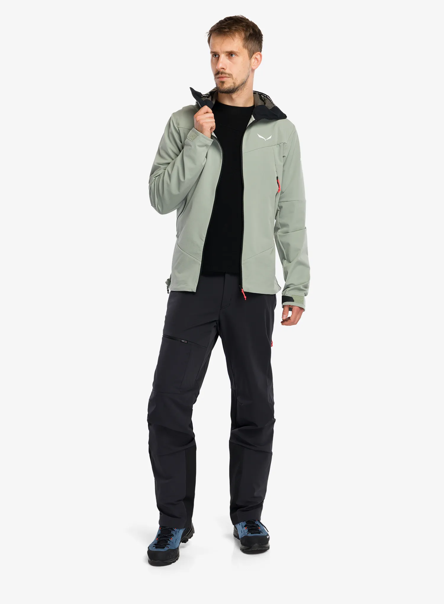 Kurtka softshell Salewa Sella DST Jacket - shadow