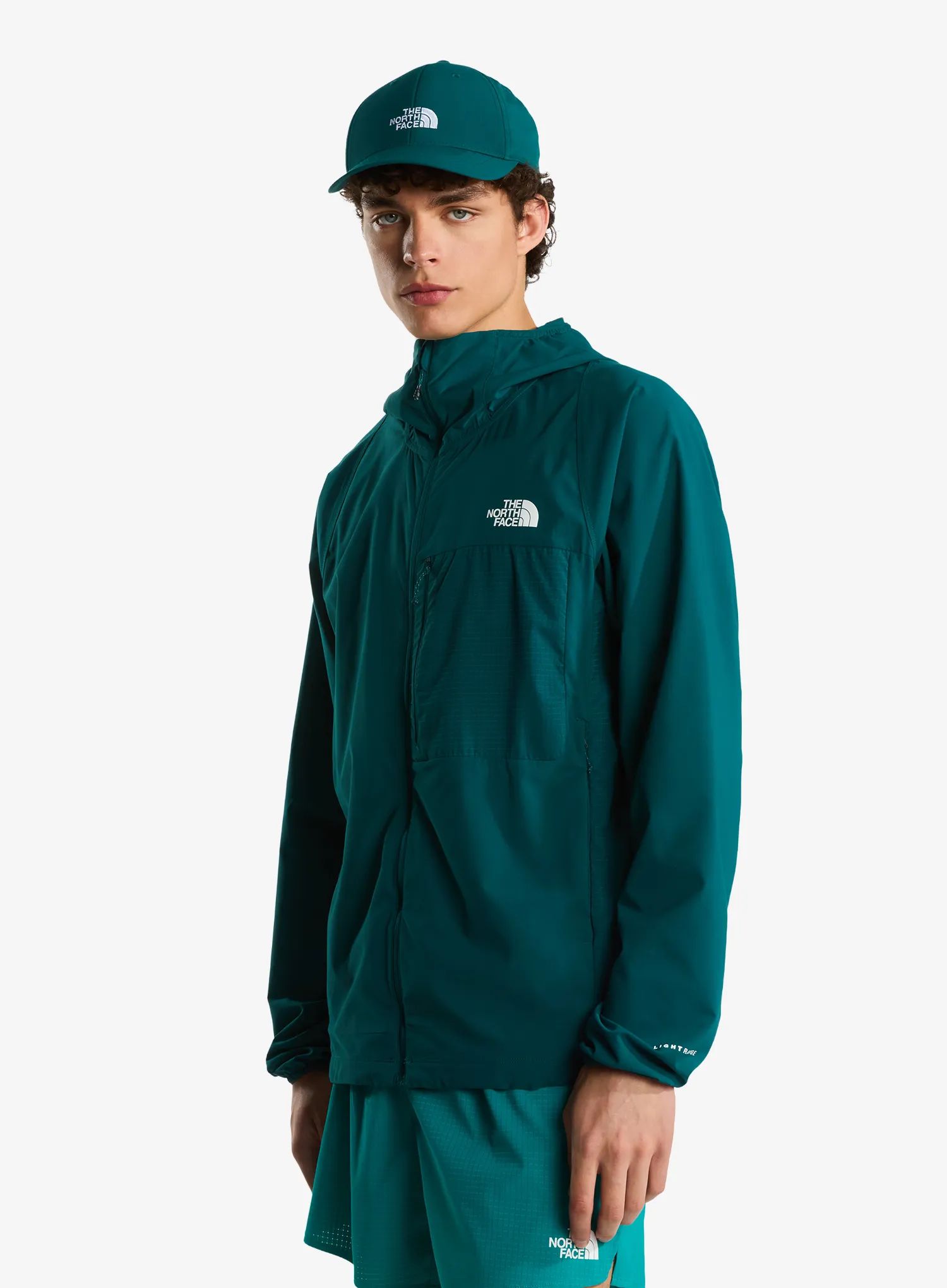 Softshellová bunda The North Face Lightrange Woven Jacket - pacific teal