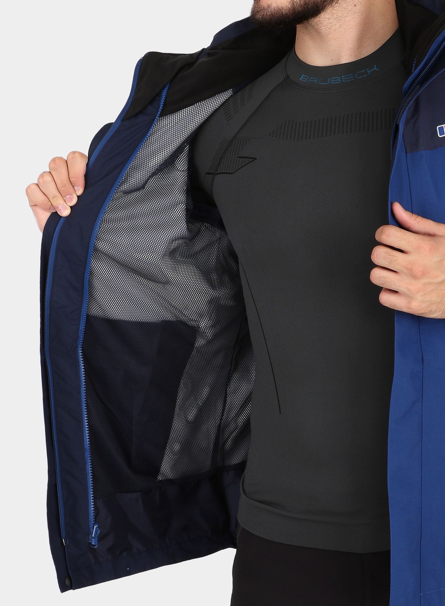 Kurtka przeciwdeszczowa Berghaus Hillwalker InterActive Jacket - deep water