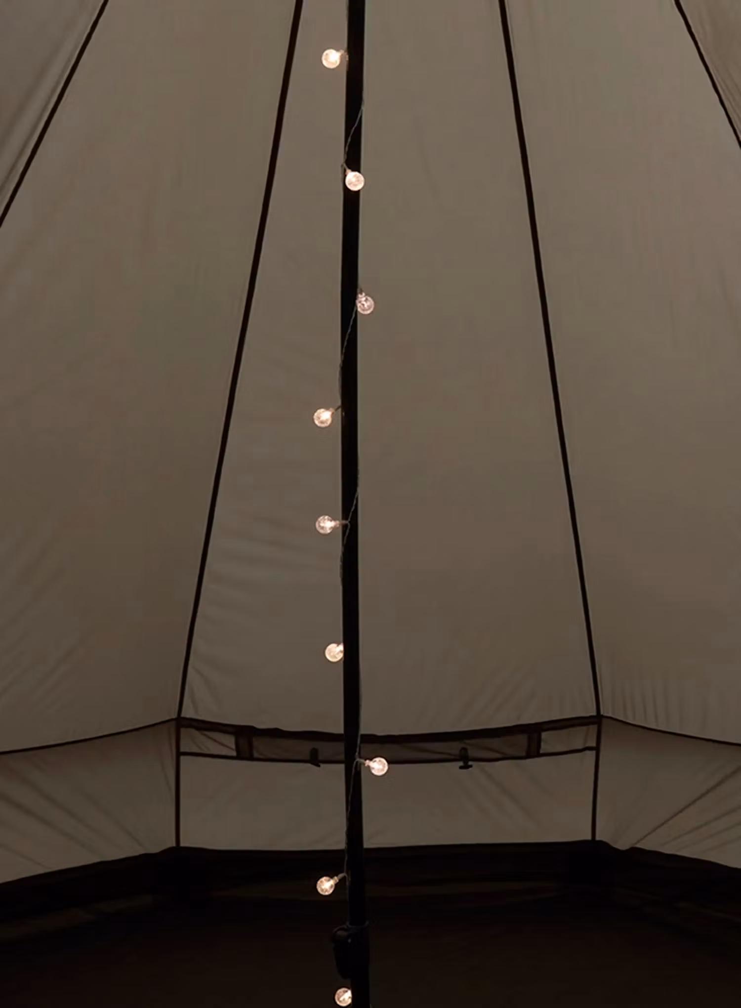 Lampka turystyczna Easy Camp Blur Light Chain - white/white (50 lm)