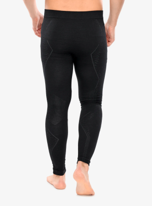 Legginsy termoaktywne Brubeck Extreme Merino - black