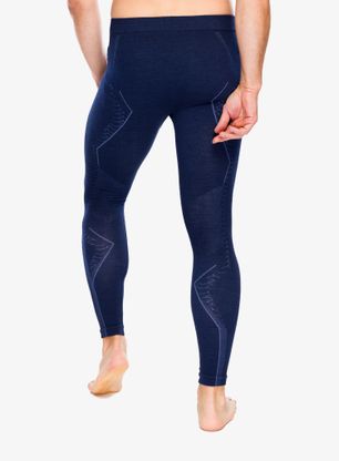 Legginsy termoaktywne Brubeck Extreme Merino - navy blue