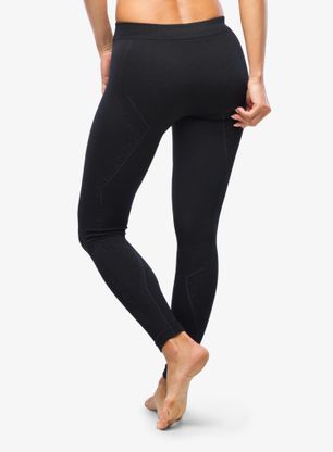 Legginsy termoaktywne damskie Brubeck Extreme Merino - black