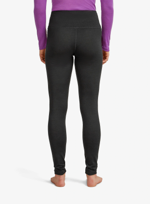 Legginsy termoaktywne damskie Icebreaker Merino 200 Oasis High Rise Leggings - black
