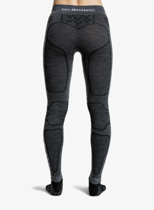 Legginsy termoaktywne damskie X-Bionic Symbio Merino Pants - rhino grey