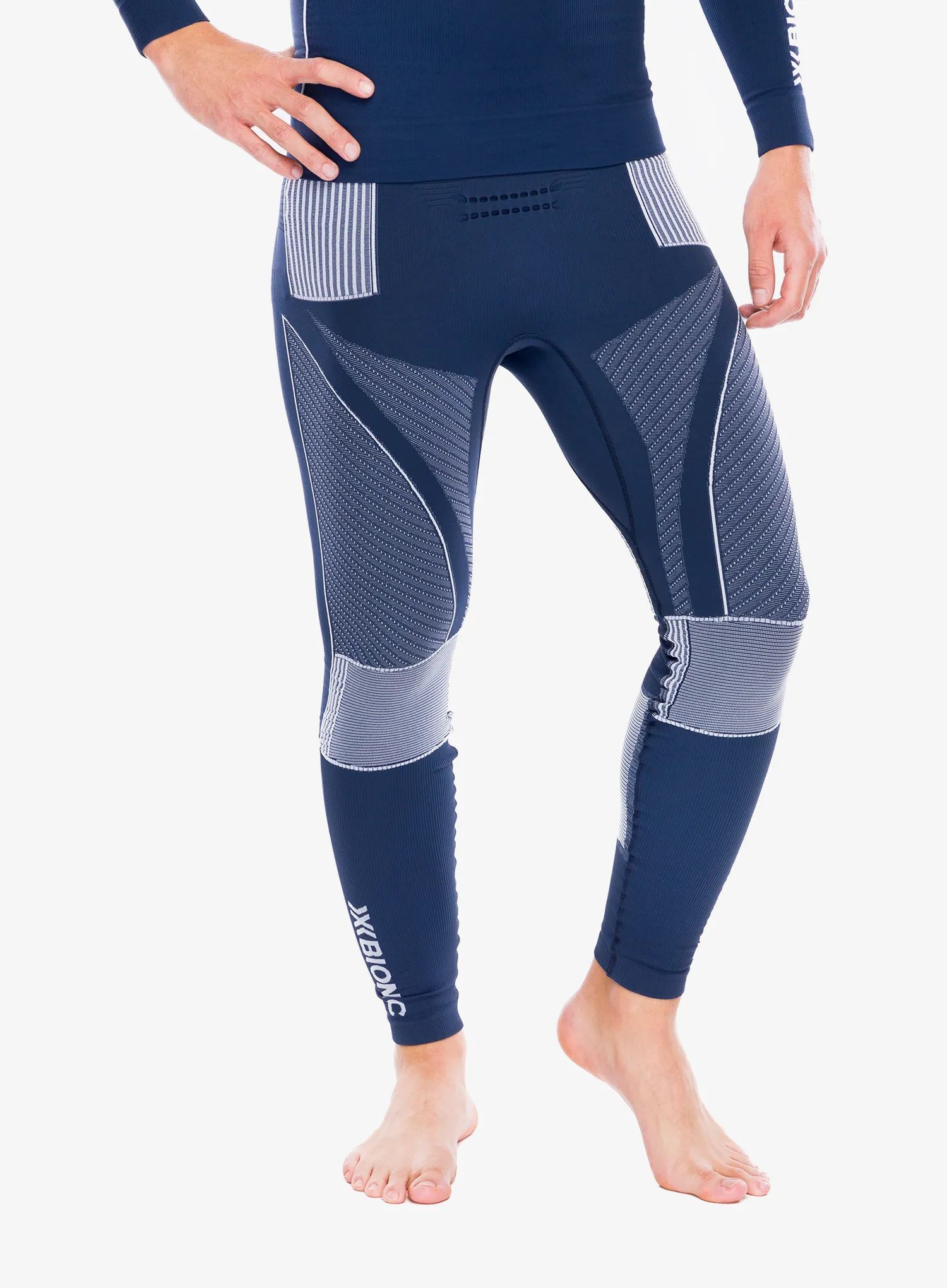 Termolegíny X-Bionic Energy Accumulator 4.0 - marine/optical white