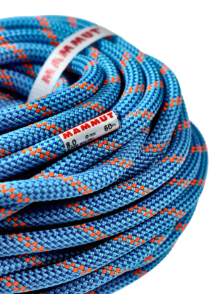 Lina podwójna Mammut 8.0 Alpine Eco Dry Rope 60 m - ocean/vibrant orange