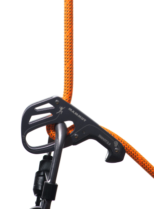 Lina wspinaczkowa Mammut 9.8 Crag Dry Rope 60 m - vibrant orange/boa