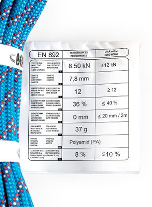 Lina dynamiczna Beal Rando 8 mm 20 m - blue