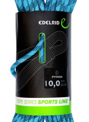 Lina dynamiczna Edelrid Python 10 mm 60 m - blue