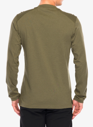 Longsleeve adidas TERREX Xploric Logo LS Tee - olive strata