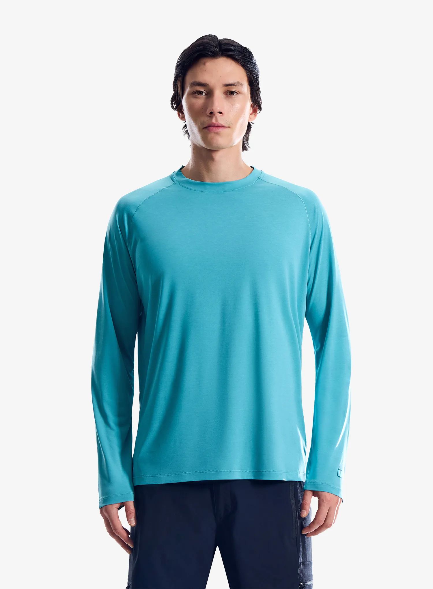 Longsleeve Berghaus Ivyhill Light Ls Tech Tee Am - calgary blue