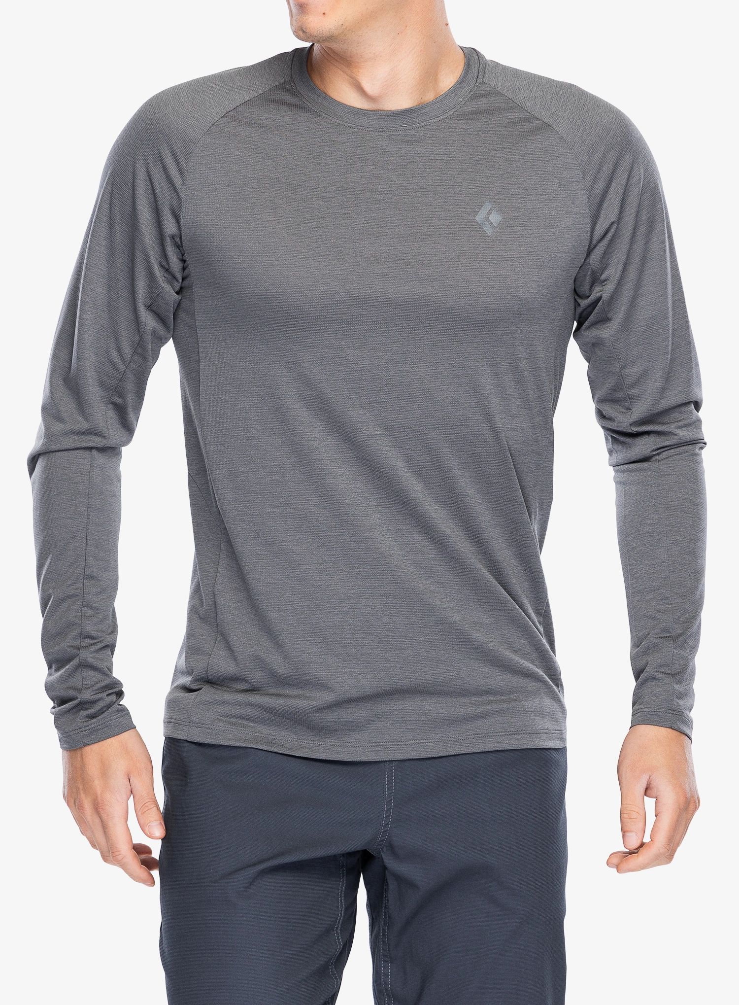 Longsleeve Black Diamond Lightwire Tech Tee L/S - steel grey