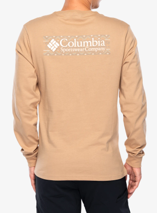 Longsleeve Columbia Explorers Canyon LS T-Shirt - canoe/branded blanket