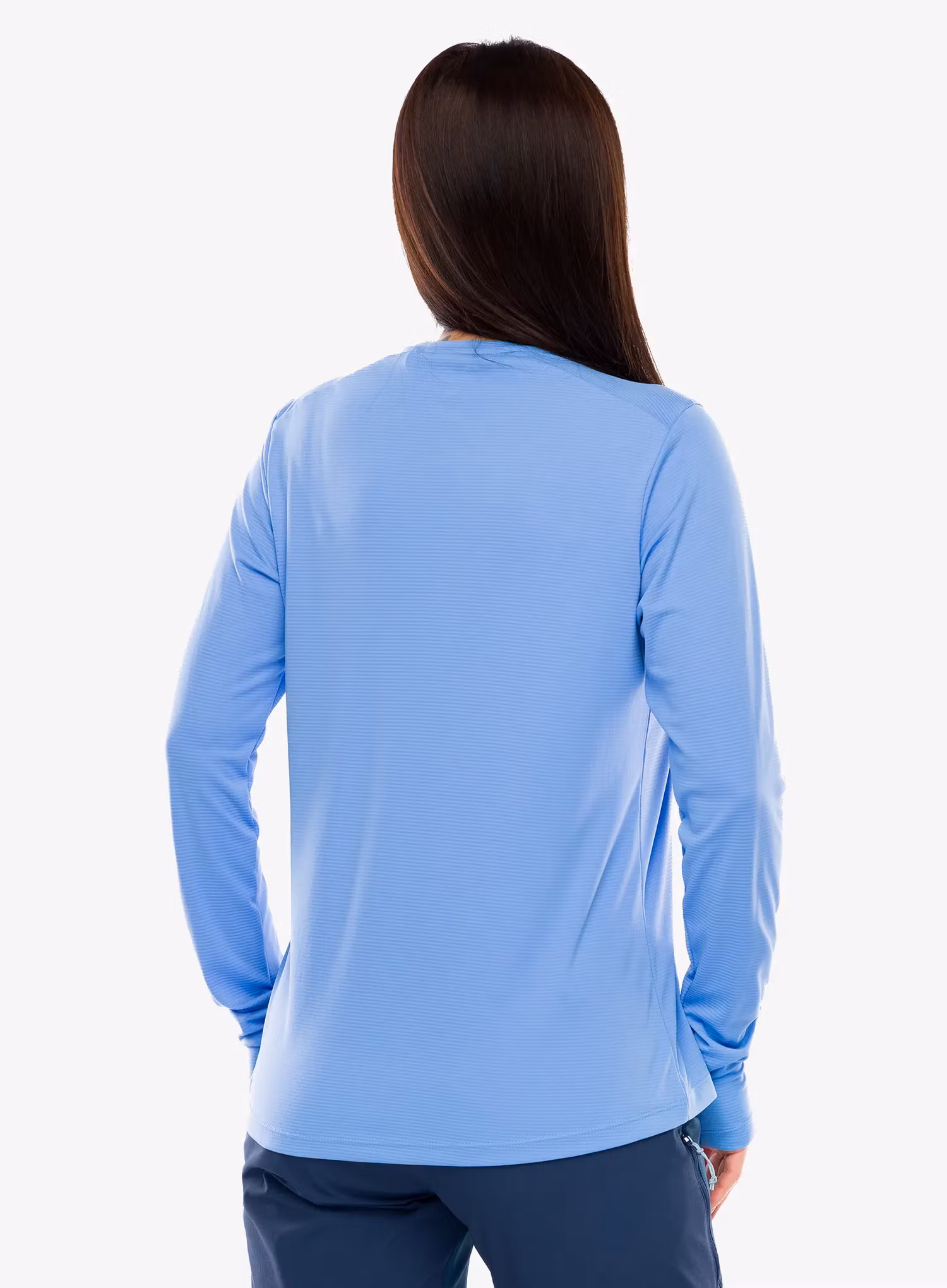 Longsleeve damski Rab Force LS Tee - bluebird