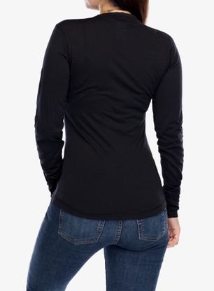 Longsleeve damski Super.natural Tundra175 Ls - jet black
