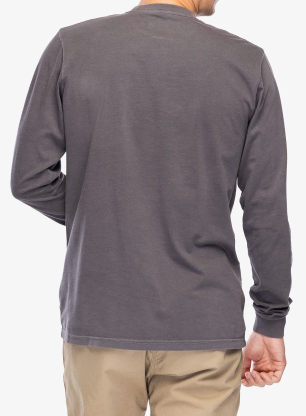 Longsleeve Kavu LS Side Bar T - coffee