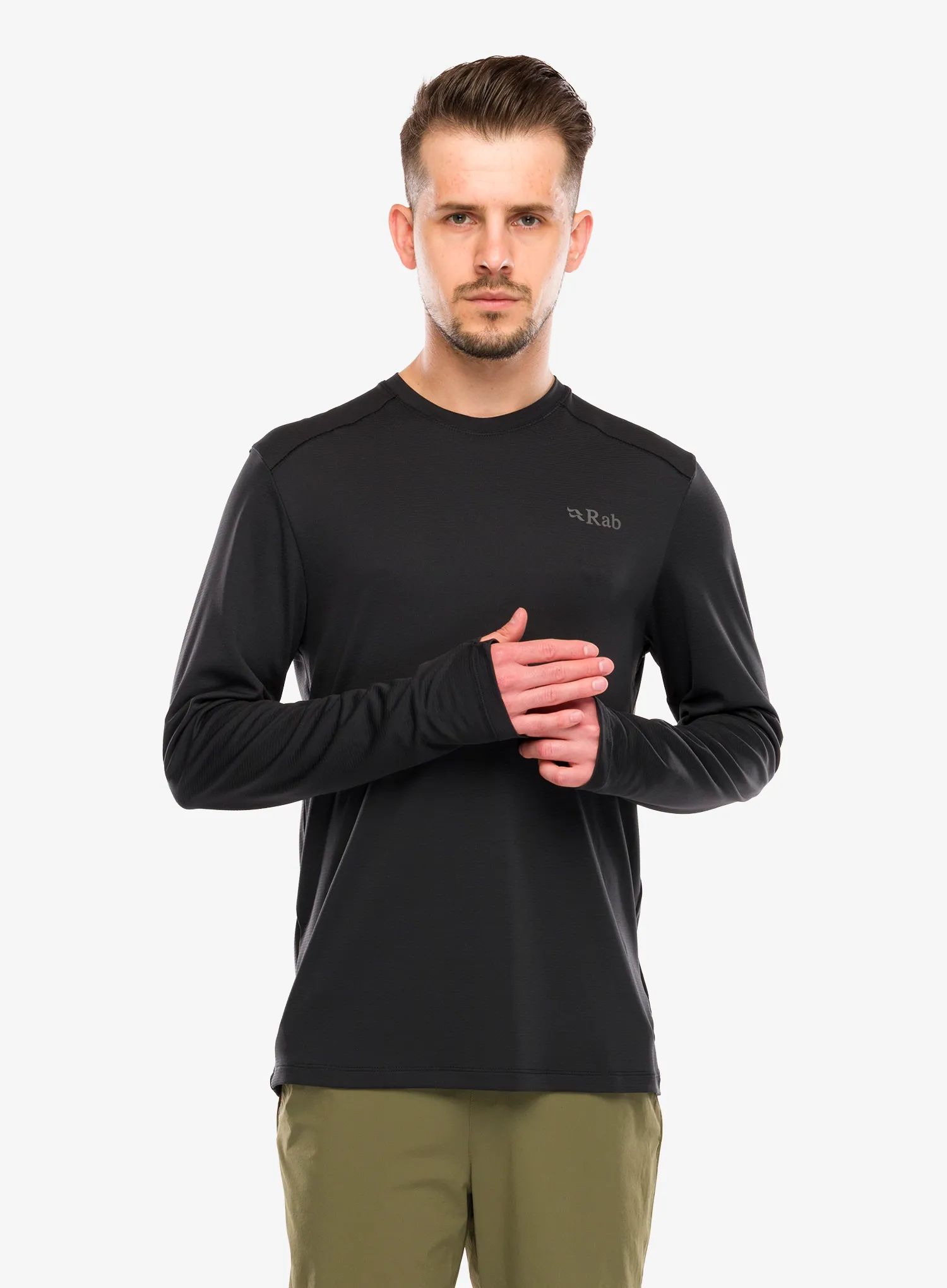Longsleeve Rab Force LS Tee - black