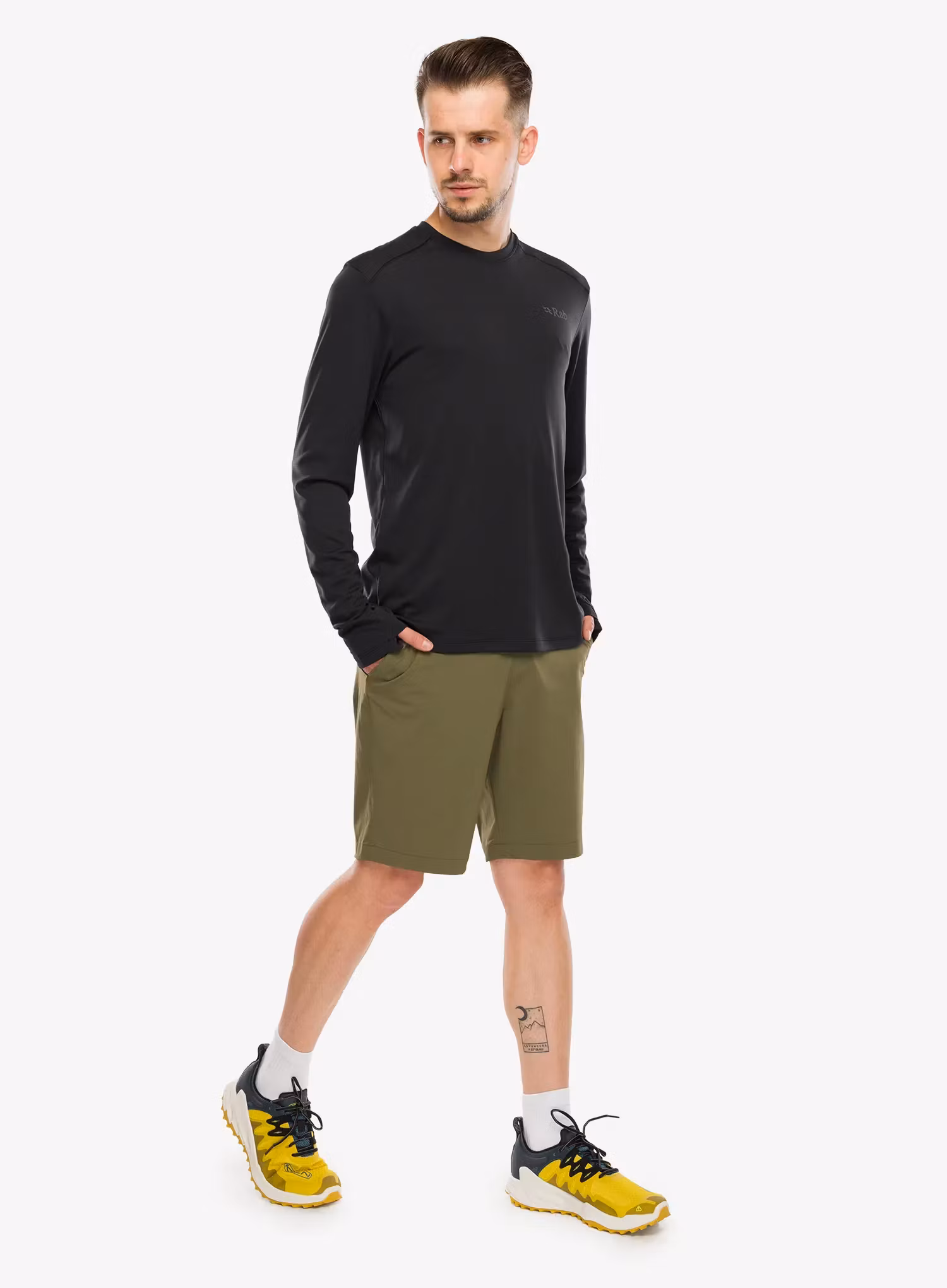Longsleeve Rab Force LS Tee - black