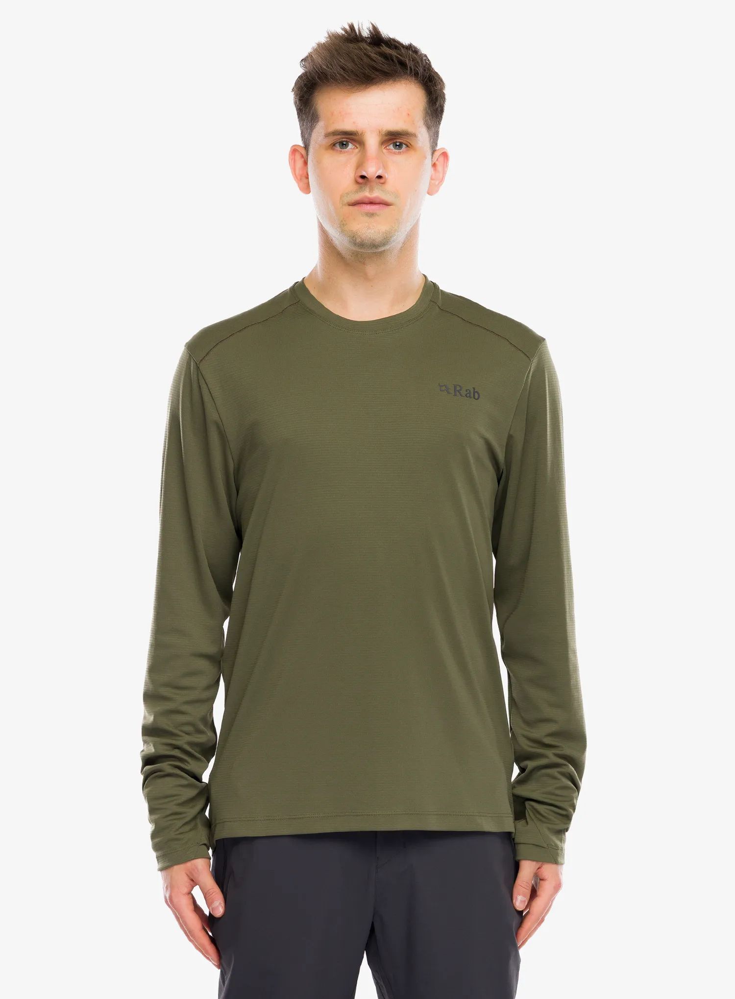 Longsleeve Rab Force LS Tee - olive