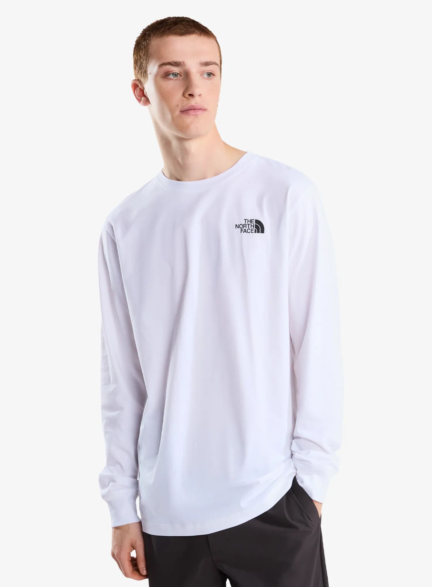 Longsleeve The North Face Evolution Box NSE Regular LS - tnf white