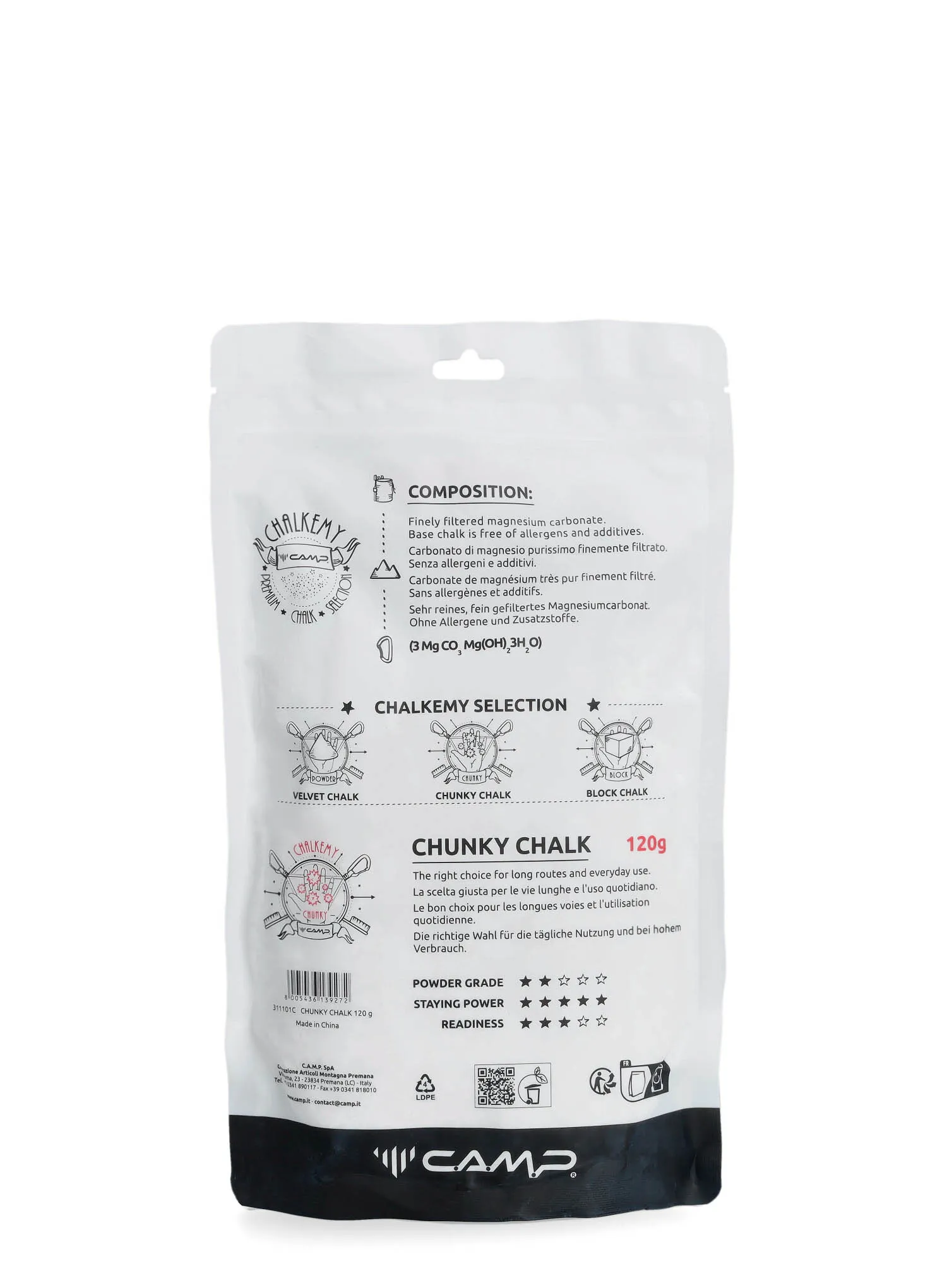 Magnezja Camp Chunky Chalk 120 g