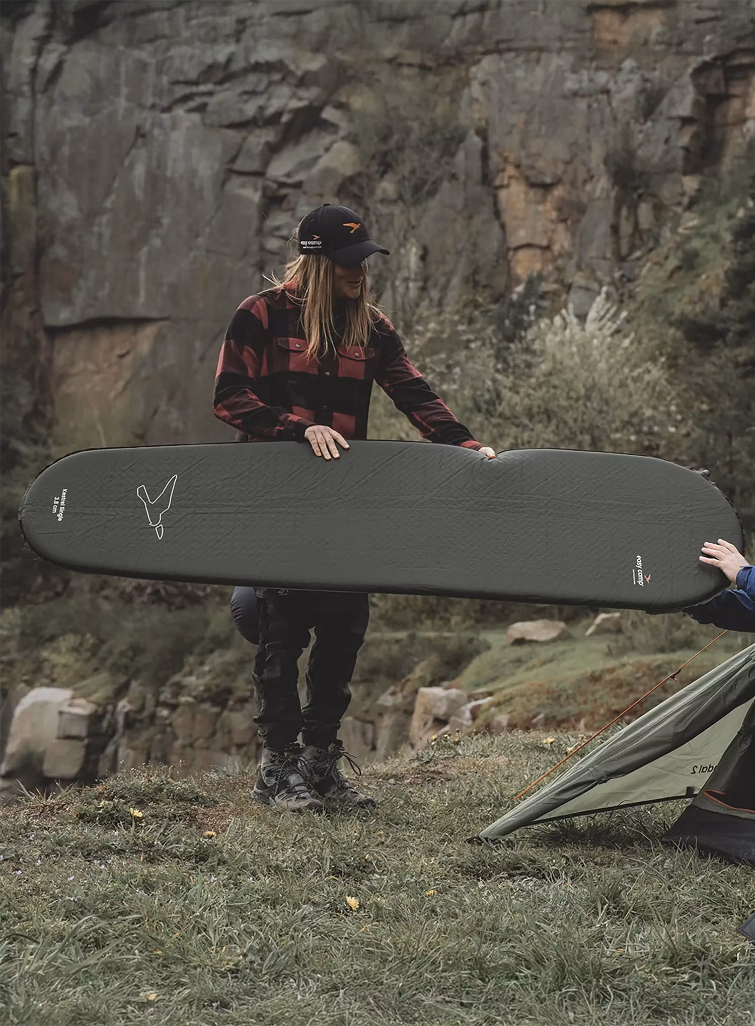 Mata samopompująca Easy Camp Kestrel Mat Single 3.8 cm