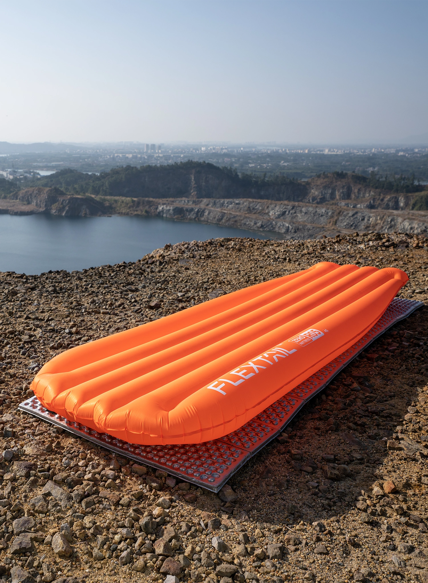 Materac dmuchany Flextail Zero Mattress R05 Regular - orange/orange