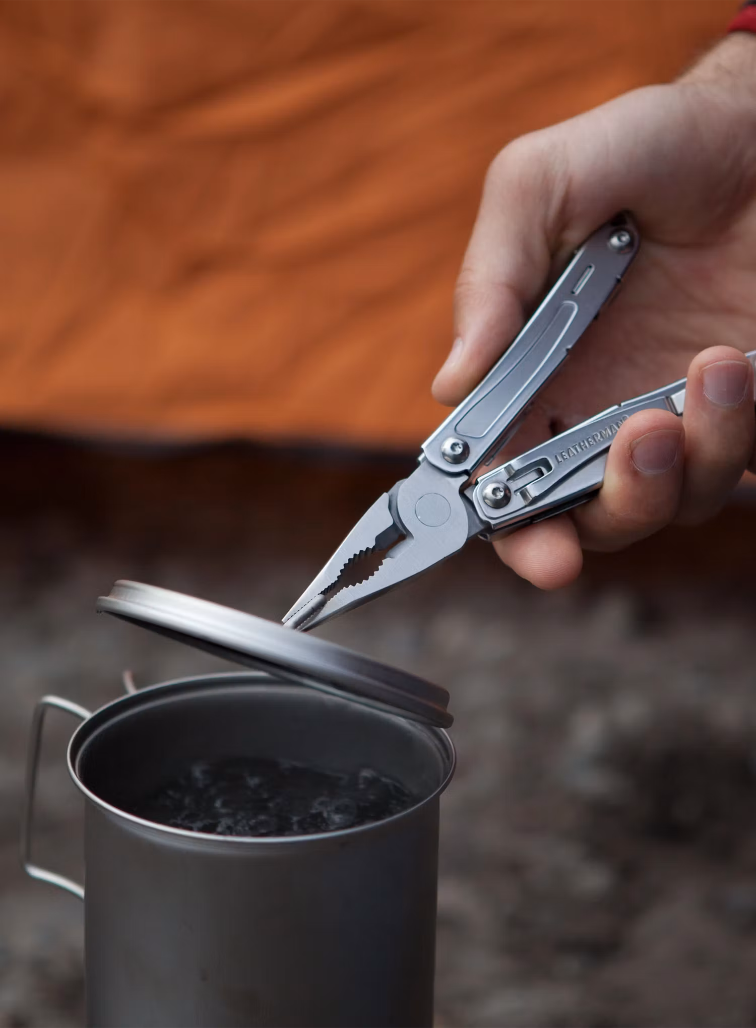 Multitool Leatherman Sidekick - stainless
