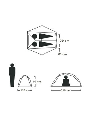 Namiot 2-osobowy Nemo Mayfly OSMO 2P