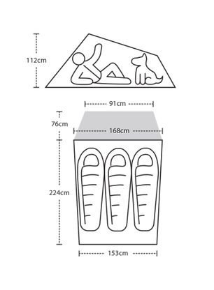 Namiot 3-osobowy Big Agnes C Bar 3