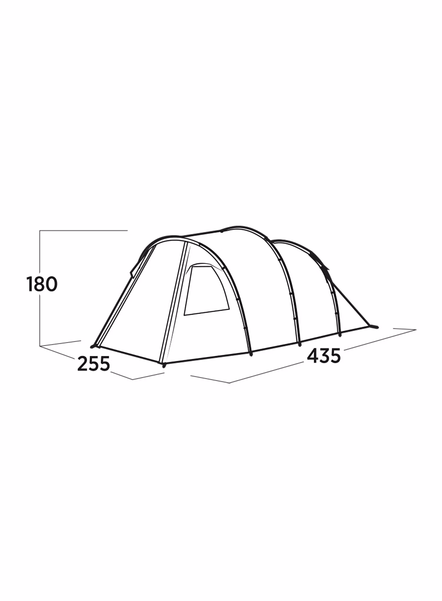 Namiot 4-osobowy Easy Camp Hidra 4