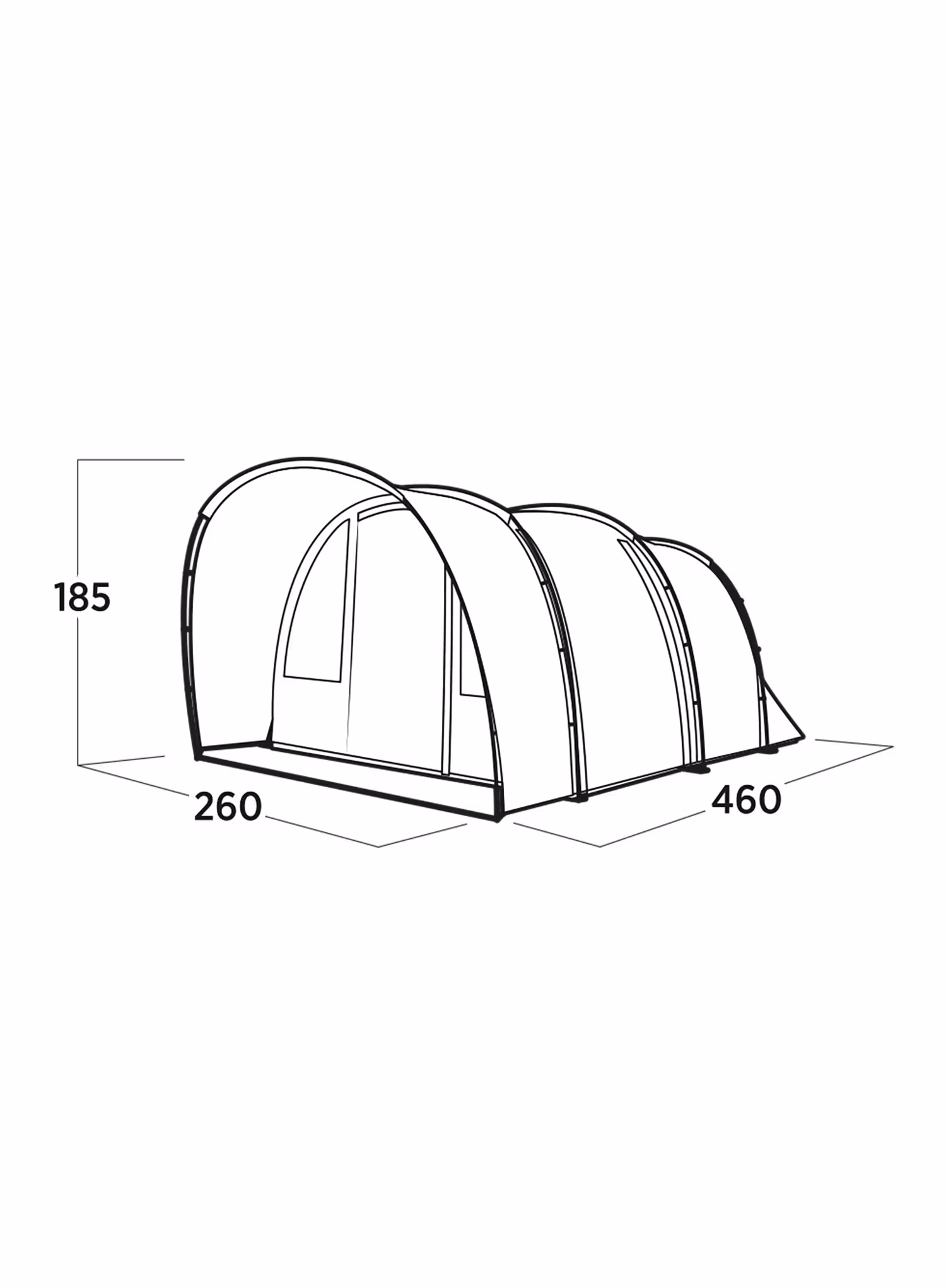 Namiot 4-osobowy Easy Camp Skarvan 4